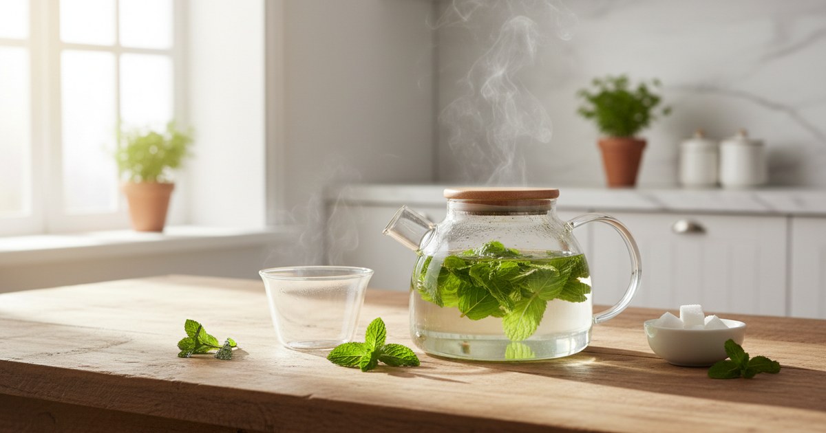 L&rsquo;infusion de menthe fraîche : un délice à portée de jardin