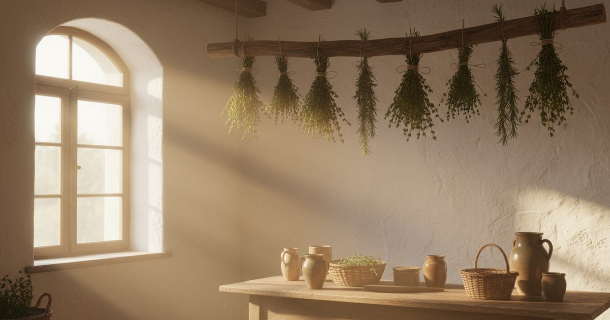 Séchage des herbes aromatiques : guide pratique