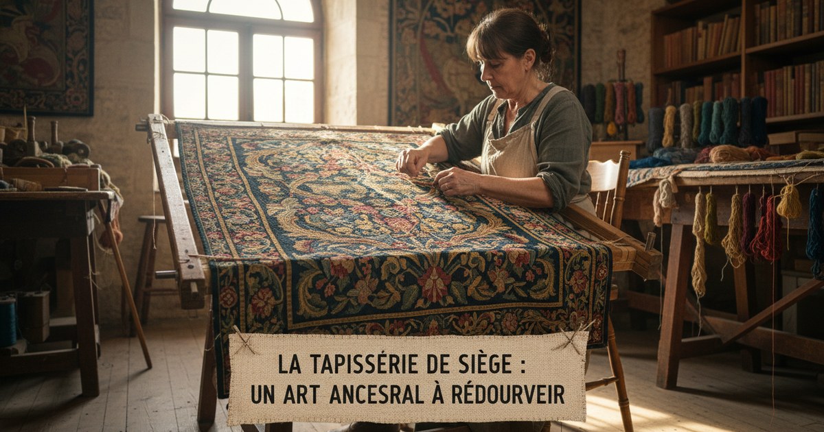 La tapisserie de siège : un art ancestral à redécouvrir